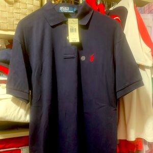 Polo by Ralph Lauren Men’s Navy Blue Short Sleeve Shirt - NWT - Small